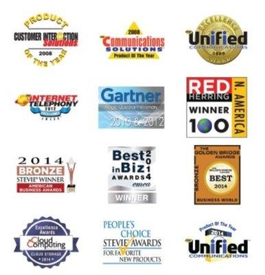 Just some of the prestigious awards Streams from PanTerra Networks has won!