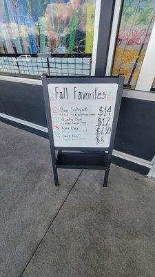 Fall specials 10.13.23