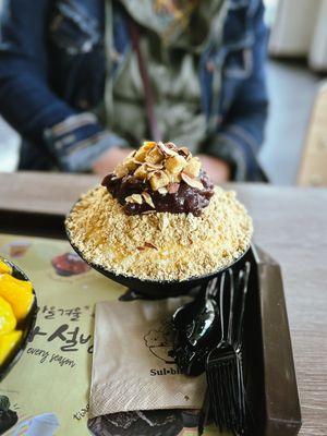 Red Bean Injeolmi Bingsu