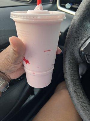 Strawberry Frosty-had to try it!