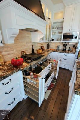 107 - Coto De Caza - Design Build kitchen Remodel with APlus Custom Cabinets