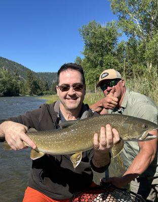 27" Bull Trout from the Blackfoot River