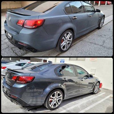 2014 Chevy SS Sanded & Polished Removing Orange Peel From Thick Clear Coat