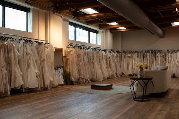 Tulle Bridal Outlet in North Andover, MA.