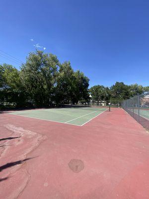 Tennis court.