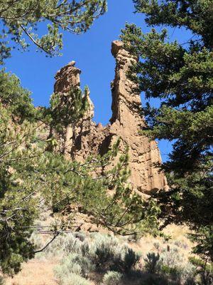 Howling coyote rocks, very scenic