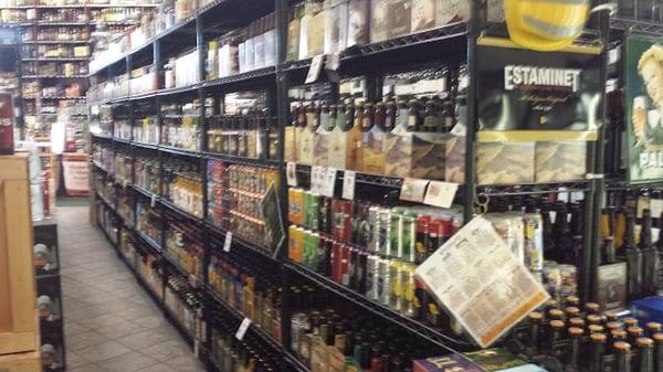 Full selection of craft beers