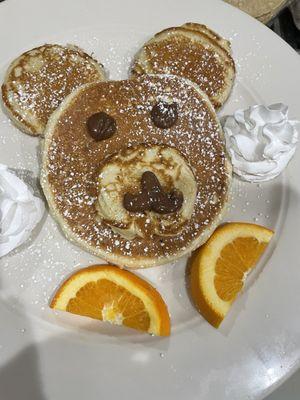 Teddy bear pancake