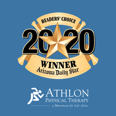 Athlon PT was voted the 'Best Physical Therapist' and 'Best Sports Therapy' in 2020!