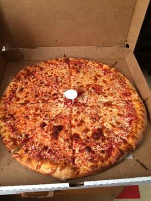 8 slice large cheese pizza