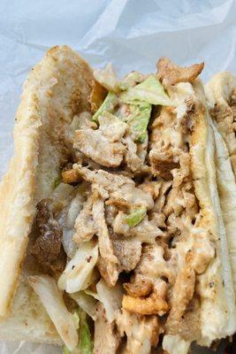 BBQ Chicken Cheese Steak.