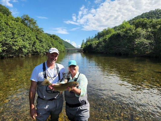 Trout don't typically live in ugly places