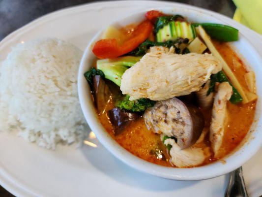 Chicken Red curry