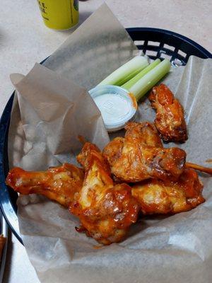 Buffalo wings (was a little off)