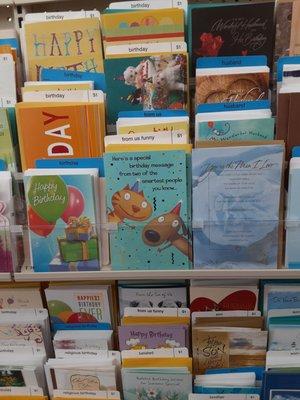 Greeting cards at DGX