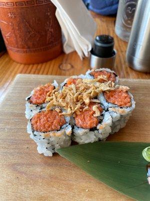 Spicy salmon. Yum