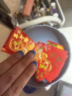 Lucky red envelopes to celebrate year of the dragon