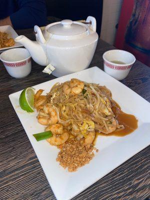 100. Shrimp Pad Thai