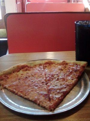 The Pizza was made just like I love it! It was great along with the cola.