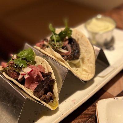 Steak tacos