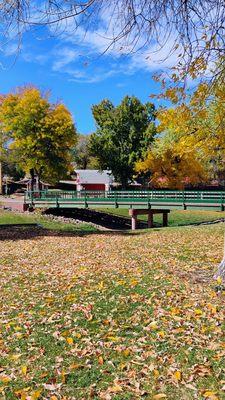 Looking towards the Farm & Railroad  (which are not operational all year round)  10-20-2024