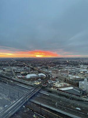 Sunrise from our living room