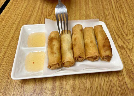 Veggie spring rolls