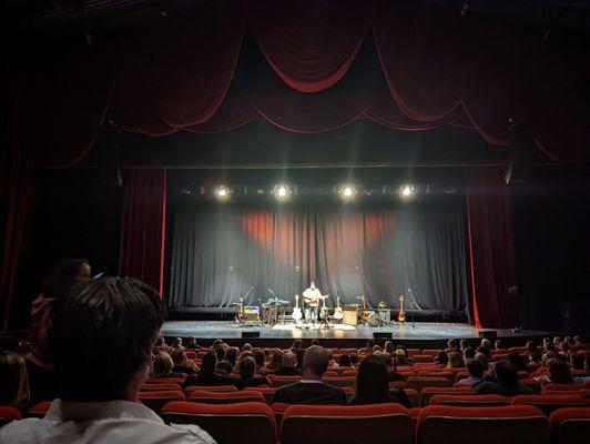 Inside the theatre