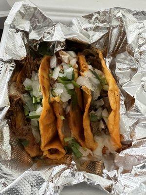 Two Birria Borrego Tacos Asada Soft Taco