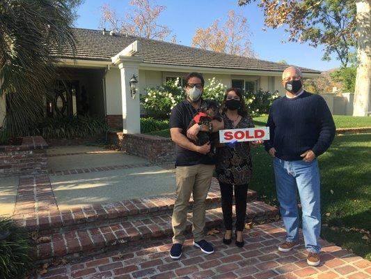 Pete sold their home and helped them purchase their new dream home