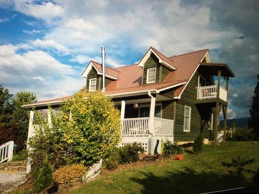 Mid-Atlantic installed my new metal roof!! Loved it!