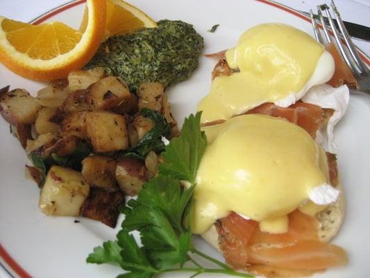 Salmon Eggs Benedict