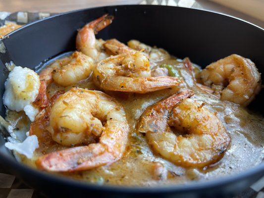 Shrimp and Grits from Creole BBQ