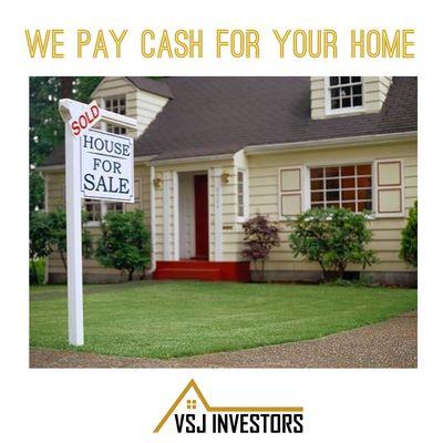 We pay cash for your home. Contact us for a FREE Evaluation! 772-332-9134