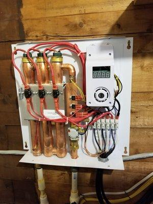 Electric Tankless Water Heater Install