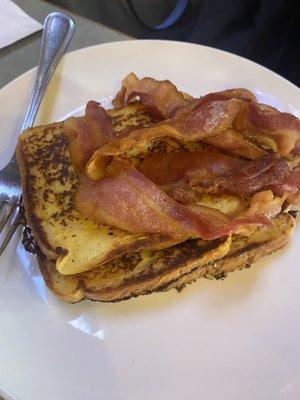 French toast with Bacon