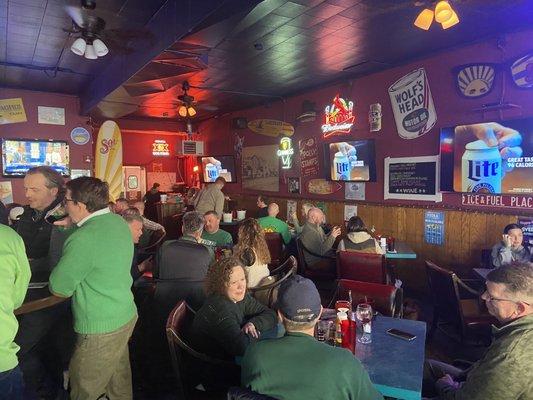 Dining Room on St. Patty's Day