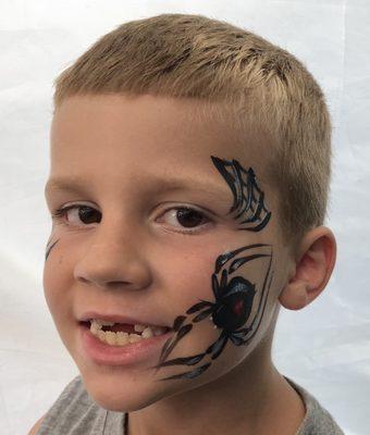 High Jinks Extreme Face Art Face Painting at the Marysville Peach Festival