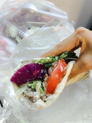 Gyro sandwich