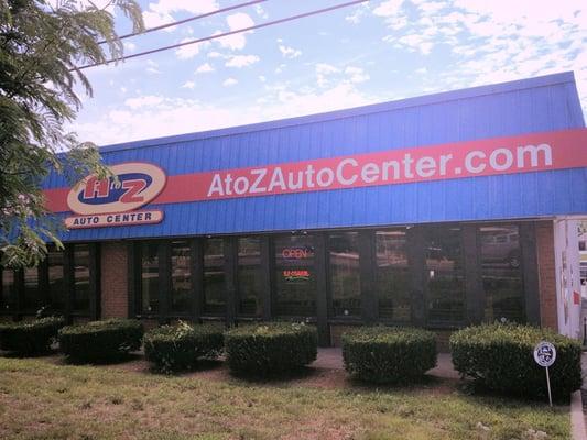 A to Z Auto Center store front