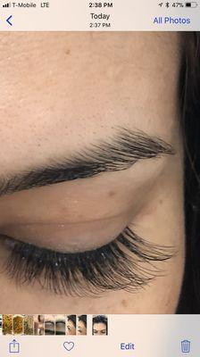 Volume lash $50 fullset, fill $25