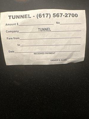 East Boston Tunnel Taxi