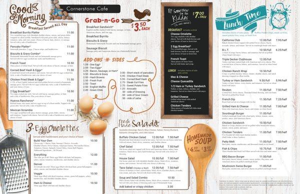 Our Menu