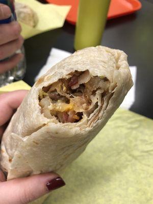 Bacon Breakfast Burrito