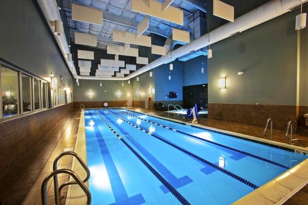 Swimming laps, offers a great change to your normal workout.