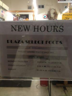 new hours