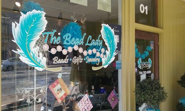 The Bead Lady Store Front Graphics