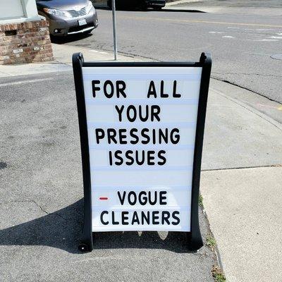 No matter how pressing!