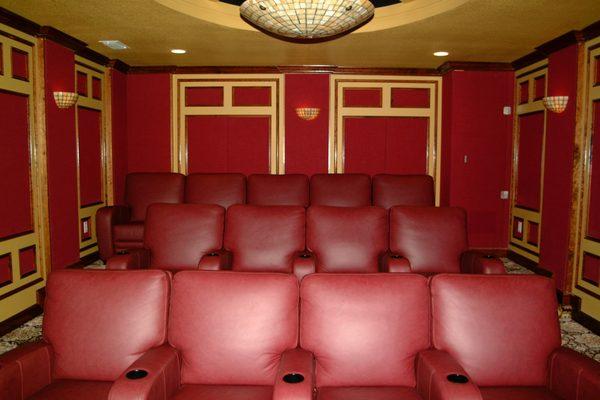 Movie Theater Red.