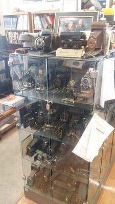 Awesome vintage camera collection. . Not even half of it!